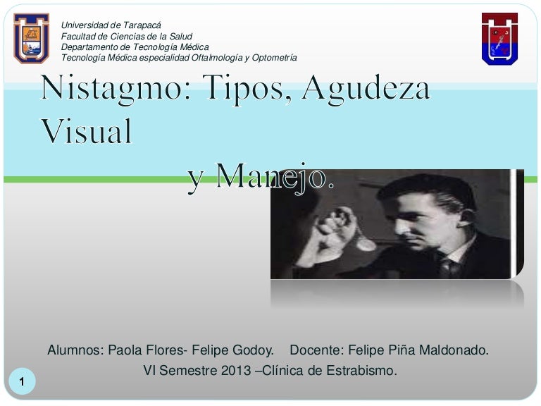 Nistagmus de los mineros tipos o clases